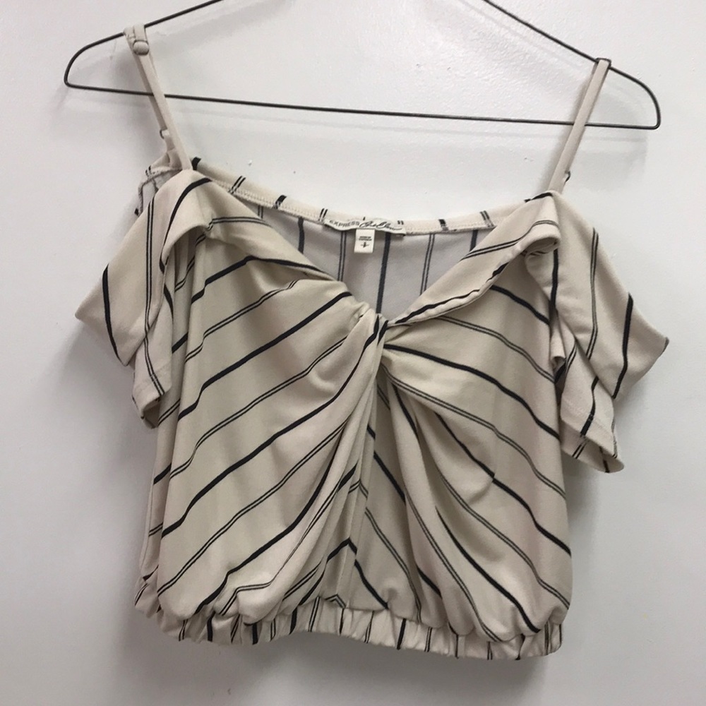 Express crop top size small